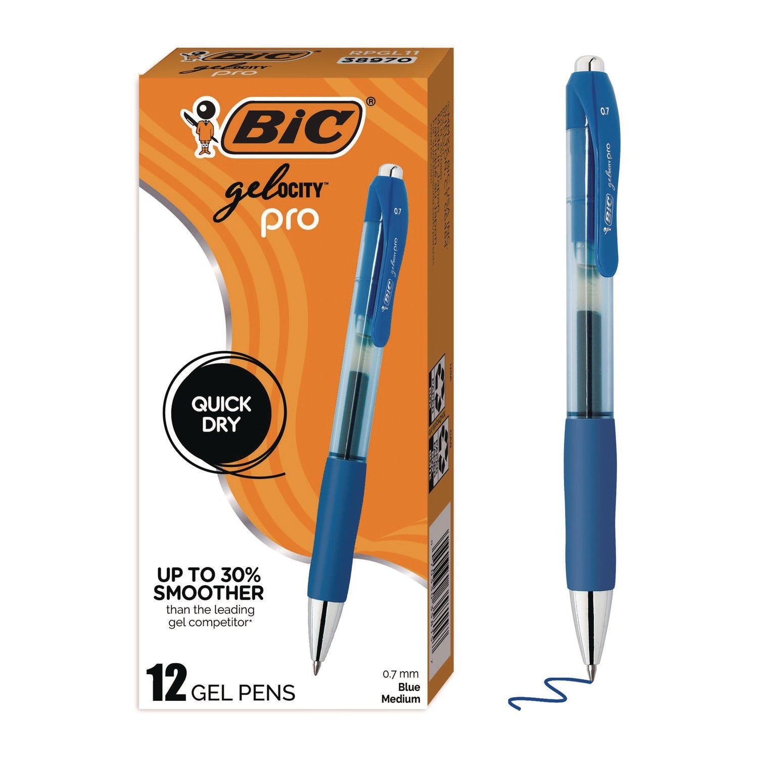 bic-r-gel-ocity-pro-quick-dry-gel-pen-retractable-medium-0-7-mm-blue-ink-blue-clear-barrel-12-pack-bicrpgl11blu_1
